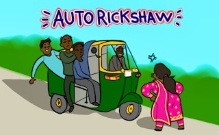 Image Auto Rickshaw