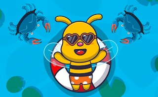 Image Swimming Bee